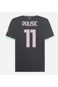 Fotbalové Dres AC Milan Christian Pulisic #11 Třetí Oblečení 2024-25 Krátký Rukáv